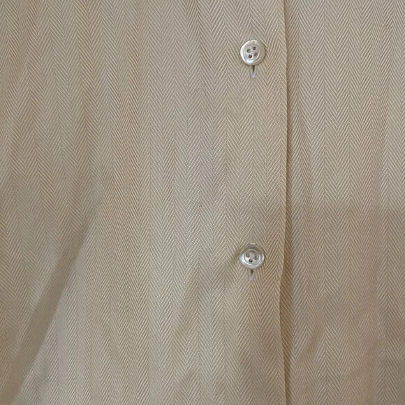 Paul Stuart womens button down oxford shirt - Picture 3 of 16